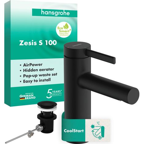 hansgrohe Zesis S Mitigeur monocommandé pour lavabo 100 CoolStart (1/3)