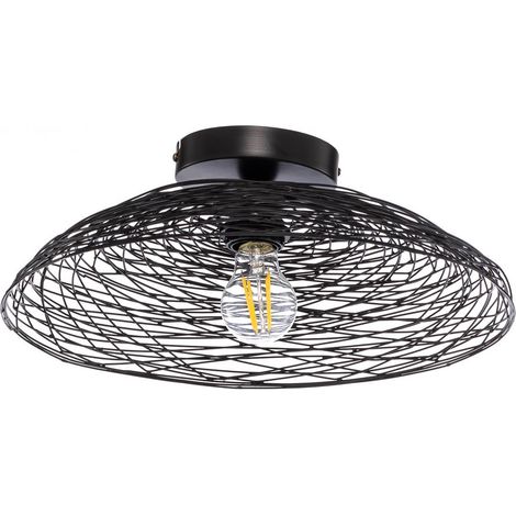 Lindby Lámpara de techo 'Thorian' en Negro Metal