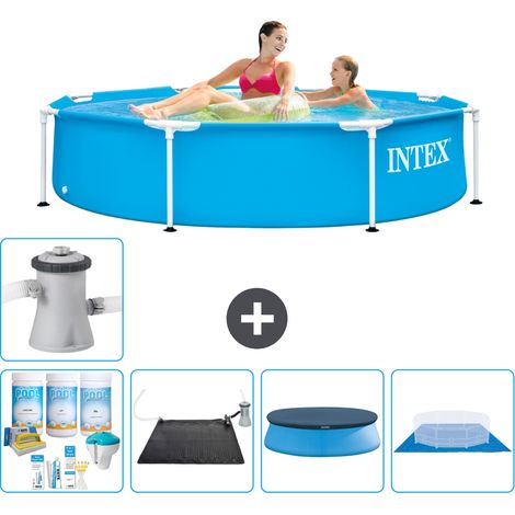 Intex Piscine Tubulaire Ronde - 244x51 cm - 6-pièces  S20390 (1/5)