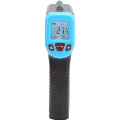 Pistolet de mesure de température infrarouge GM320S bleu avec écran LCD pour thermomètre industriel (1/5)
