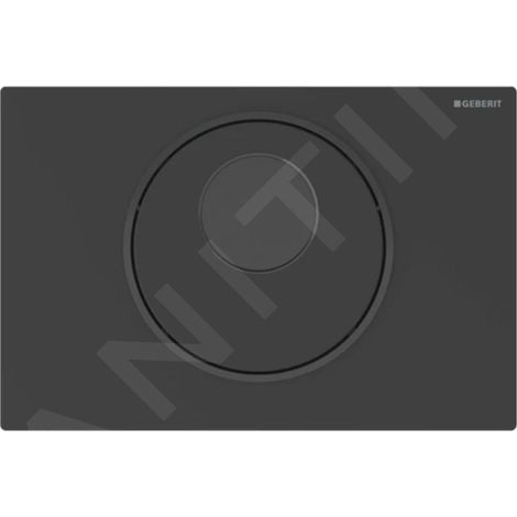 Commande Geberit électronique secteur DT Sigma10R man Sig8 noir mat noir - GEBERIT 115.856.16.6 (1/2)