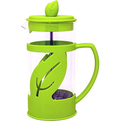 1 Cafetière à piston,350 ml,Filtre en acier inoxydable,Verre borosilicate,Pour 2 tasses,Cuisine (1/5)