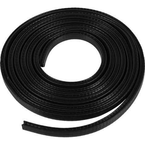 Joint d'étanchéité intérieur en caoutchouc pour portière de voiture (300 cm) avec clips métalliques et garnitures. (1/5)