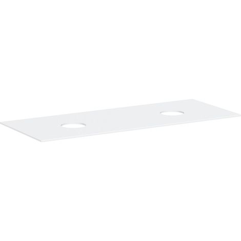 hansgrohe Xevolos E Konsole 1370/550 mit 2 Ausschnitten mittig