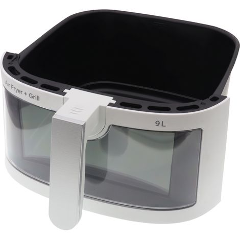 Contenitore estraibile bianco con manico per friggitrice ad aria Ariete Grill 9L 4630 AS00008080 (1/5)