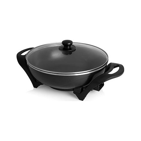 [GEBRAUCHT] B-Ware Tristar Elektro-Wok Schwarz 1500W 4,5l Antihaftbeschichtung 33cm Durchmesser