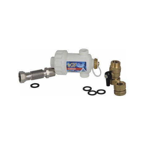 Désemboueur MGF blanc vanne M3/4'' - RBM : 37010560