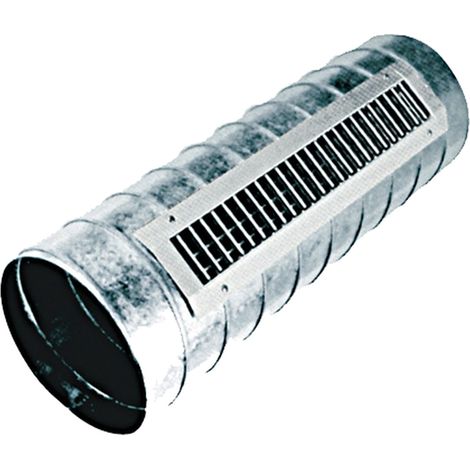 Unelvent – Grille de soufflage et reprise conduit – Bouche VMC 400mm – Acier galvanisé pour ventilation et climatisation – Montage sur conduits circulaires