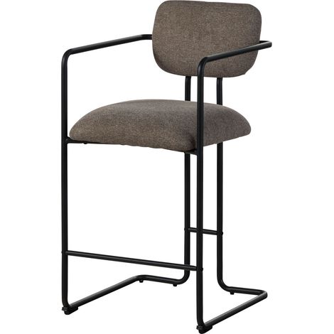 Barstuhl 49x56x94 hellbraun RUBY 202 - 2er Set (1/4)