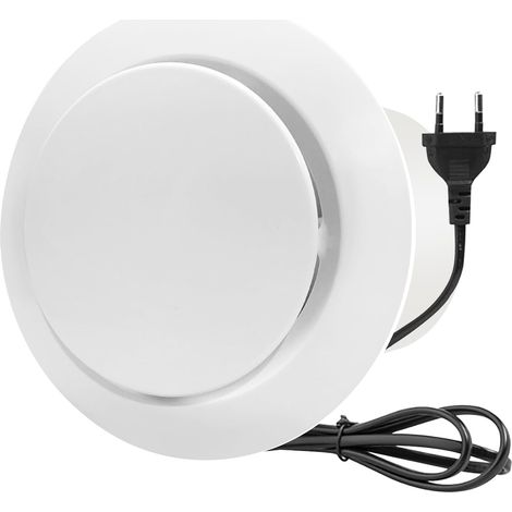 Extracteur d'Air 150 mm Réversible, 2 directions réversibles fort flux d'air 310 m³/h Silencieux Ventilateur de salle de bain, aspirateur, VMC Salle de Bain pour salle de bain, cuisines (1/5)