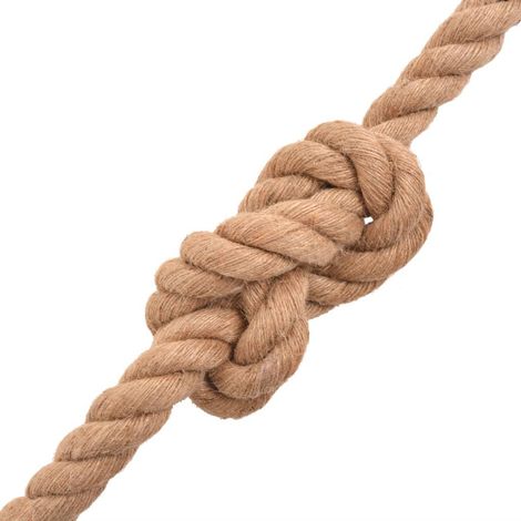 Cuerda 100% yute 6 mm 500 m cable de construcción para casa y jardín 020003321
