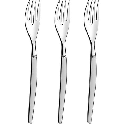 Lot 3 Fourchettes Gâteau-tapas Design Sablé élégant Et Polyvalent - Amefa