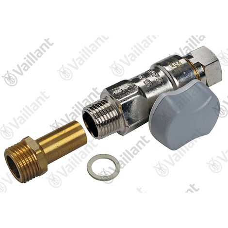 VAILLANT Robinet d'arrêt de gaz VC 95+195+245/4-5 (R1) u.w. Vaillant-Nr. , 0020071580