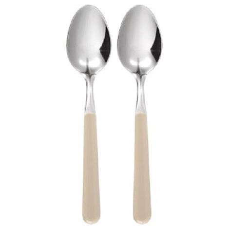 Excelsa cucchiai Trendy acciaio inox crema 2 pezzi