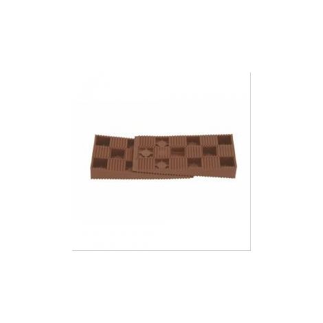 Coins de calage KDS marron L90xP45xH15mm boîte de 175