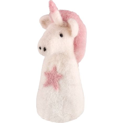 Eierwärmer, Schafwolle, Höhe 13 cm, Einhorn Lana / Cilio (1/2)