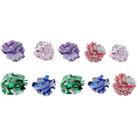 10 balles jouets pour chat