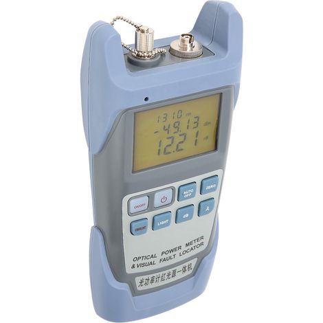 Handliches Glasfaser-Leistungsmessgerät mit optischer Fehlerortung, Glasfaserkabeltester -70 bis +10 dB (1/5)