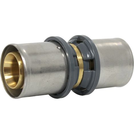 Raccord multicouche à sertir TH - Manchon égal Ø26x3,0 - Arcanaute (1/3)