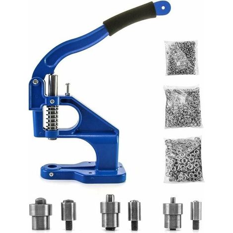 Hole punch press, hole punch press, with 3 molds and 1500 holes, used for textile leather (1/5)