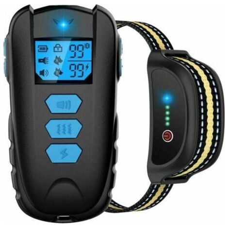 Connect to add the cani with remote control, waterproof IPX7, with acoustic signal, vibration, scotch, livelli regulated from 0 to 99, suitable for cani di piccola, media and large taglia (1/4)