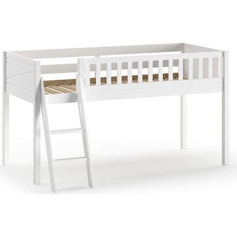 Lit Enfant "Scott" 90x200cm Blanc (1/5)