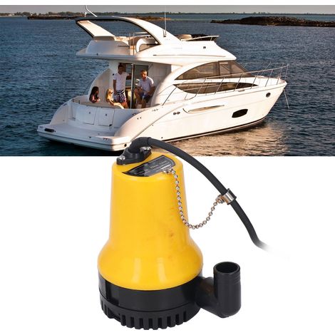 Pompe à eau CC 1 pouce, pompe marine submersible, pompe de coque miniature (veuillez préciser les paramètres d'emballage dans les notes de commande auprès du fournisseur) 24 V CC (1/5)