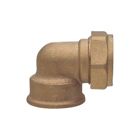 Gomito con fil rp a compressione per rame  1/2 X 16RB