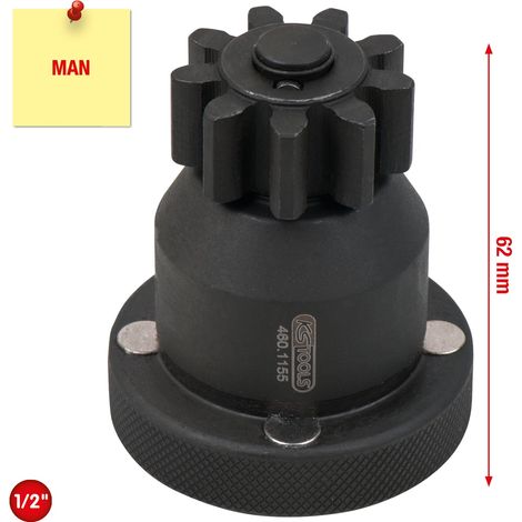 KS Tools 1/2" Motor-Durchdrehvorrichtung für MAN - 460.1155 (1/5)
