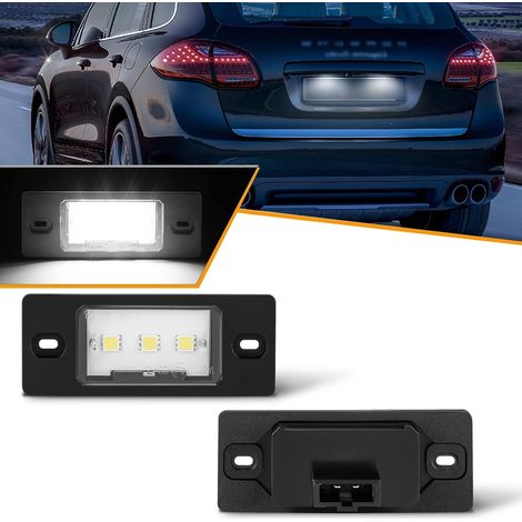 Eclairage de Plaque Immatriculation, lumiere de plaque d'immatriculation Pour GOLF5 Passa-t Tiguan Touareg Bora Limousine Variant Fabia Aucunes Erreurs Feux Arrière (1/5)
