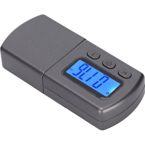 Auflagekraftanzeige für Tonarm/Tonabnehmer, blaue LCD-Hintergrundbeleuchtung (1/5)
