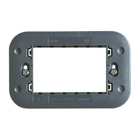 Soporte de resina cargada de vidrio de 3 módulos