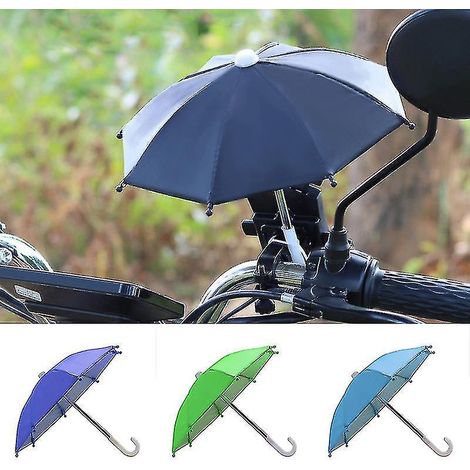 Mini parapluie portable d'extérieur étanche pour téléphone, protection contre les petites poupées décoratives GreatGreen (1/4)