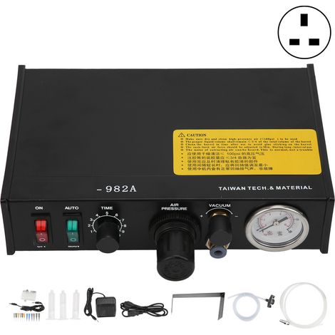 Distributeur de colle automatique avec contrôleur de précision pour remplissage AC220-240V, prise 982AUK, haute exactitude de dosage. (1/5)