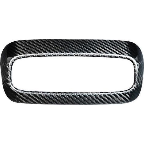 Autocollant décoratif pour modification intérieure de voiture, en fibre de carbone véritable, pour grille d'aération arrière Xiaomi SU7 (1/5)