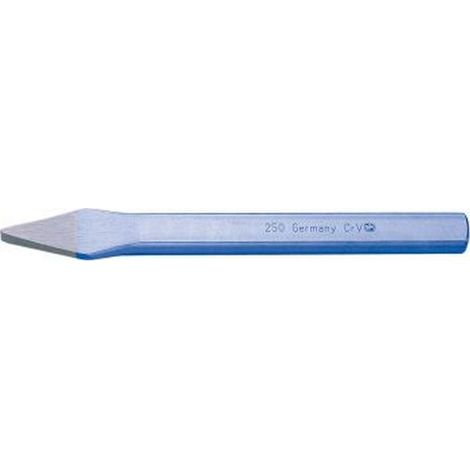 Scalpello Per La Lavorazione Del Metallo, Din 6451, Lunghezza 200 Mm, Larghezza. : Lama 8 Mm Spessore Stelo 20 X 12 Mm