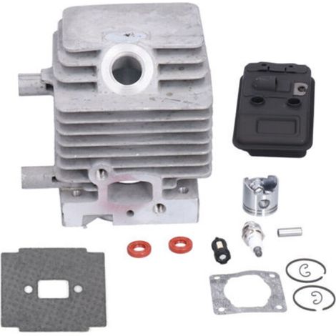 Pièces de Rechange pour Tondeuse à Gazon Compatible avec Modèles FS75 FS80 FS85 - Cylindre Silencieux et Joints en Papier - (1/5)