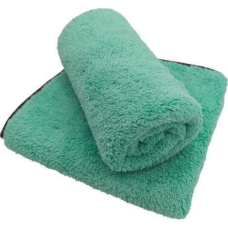 Car Microfiber Towel Professional Car Cleaning Cloth 40x40 cm 800 GSM super Absorbent plush pile Lint and scratch Free Premium Quality material double sided (1/5)