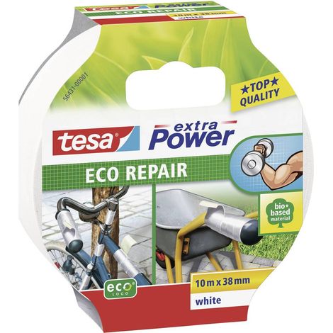tesa ECO REPAIR 56431-00001-00 Nastro in tessuto tesa® extra Power Bianco (L x L) 10 m x 38 mm 1 pz. (1/5)