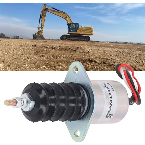 Das DC12V AM124379 Stopp-Magnetventil ist für Cummins-Motoren und John Deere F915/F925/F935/655/755/856-Motoren geeignet. (1/5)