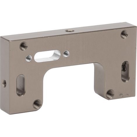 Supports de pare-chocs en alliage d'aluminium, accessoires compatibles avec les voitures crawler MN90, MN91, MN45, MN96 et MN99 à l'échelle 1/12, couleur titane.