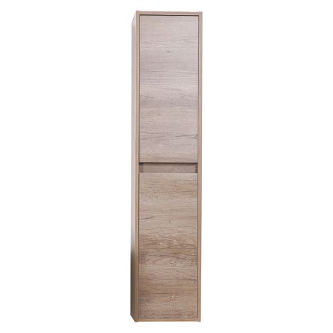 ONDEE ZEN - Colonne de rangement à suspendre DAHLIA - L30cm - Bois brun - Mélaminé (1/10)