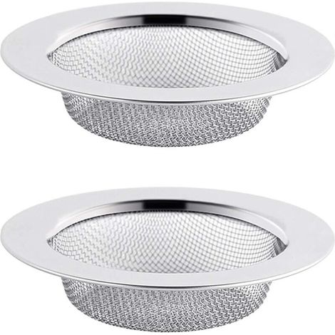 11,5 cm Edelstahl-Spülbeckensieb, Abflussfilter, Spülbeckensieb, Spülbeckensieb, Küchenspülbeckensieb