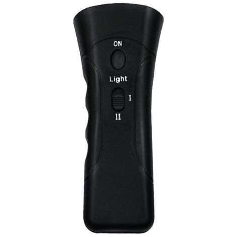 1pc Répulsif ultrasonique pour chiens, bouchon d'écorce à double canal, outil de dressage 3 en 1 avec lampe de poche LED (1/4)