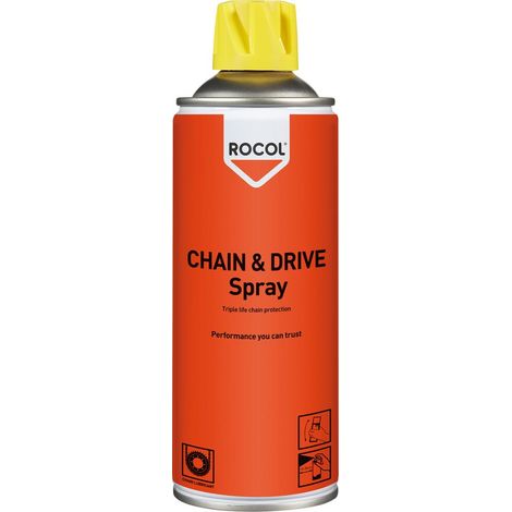 Rocol Chain & Drive Spray Hochleistungs-Schmierstoff Chain & Drive Spray 300 ml (1/4)