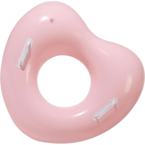 Radeau gonflable pour piscine Radeau en forme de cœur Accessoires de jeux d'eau pour remise de diplômes (DB) (1/5)