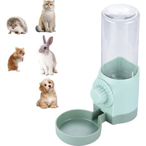 Distributeur d'eau suspendu pour cage - 500 ml - Bouteille d'eau pour petits animaux - Hydratation saine pour vos animaux de compagnie (1/5)