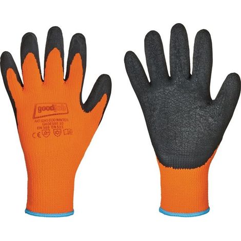 GOODJOB Gants de protection anti-froid Eco Winter taille 11 noir/orange 12 paires ( 4000391061 ) (1/4)