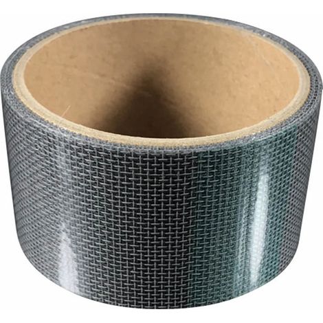 Ruban adhésif de réparation en fibre de verre ignifugée, patch anticorrosion pour moustiquaire de fenêtre, porte, tente, piscine, camping-car, adhésif puissant et polyvalent (1/5)