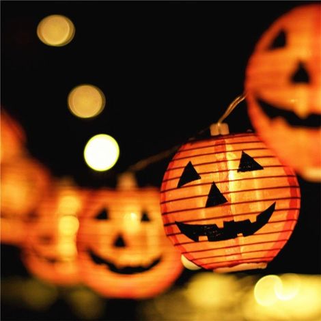 Guirlande lumineuse d'Halloween, décoration d'Halloween, 1,5 m, 10 LED (1/5)